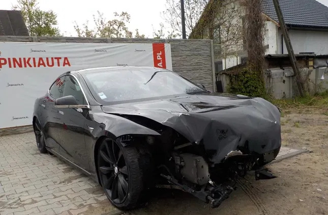 samochody osobowe Tesla Model S cena 69900 przebieg: 120025, rok produkcji 2019 z Lędziny